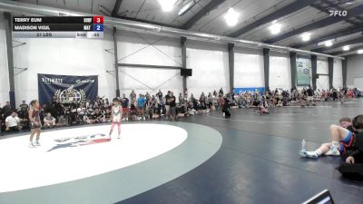 27 lbs Quarterfinal - Terry Eum, Surfside Girls - W vs Madison Vigil, Mat Demon - W