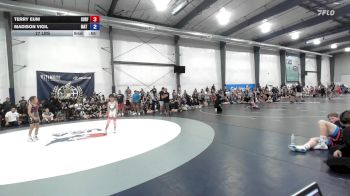 27 lbs Quarterfinal - Terry Eum, Surfside Girls - W vs Madison Vigil, Mat Demon - W