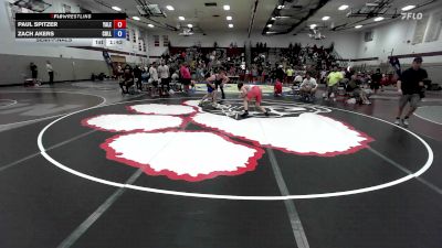 157 lbs Semifinal - Paul Spitzer, Yale Street vs Zach Akers, Collingswood