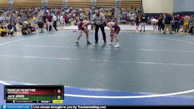 141 lbs Cons. Round 3 - Marcus McIntyre, Wisconsin-La Crosse vs Jack Krier, Wisconsin-La Crosse