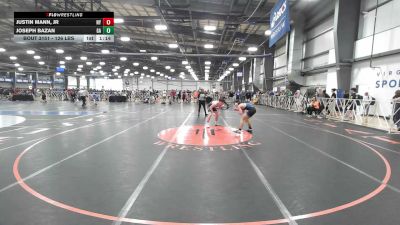 126 lbs Round Of 128 - Justin Mann, Jr, NY vs Joseph Bazan, GA