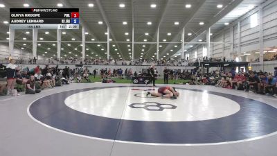 155 lbs Olivya Kroope, Pennsylvania Blue vs Audrey Lennard, Kansas