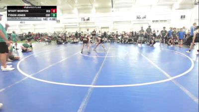 76 lbs 7th Place - Wyatt Morton, Neighborhood WC-EL vs Tyson Jones, Central IL RAGE-EL