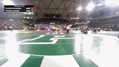 Boys 3A 144 lbs Cons. Round 3 - Gabriel Berger, Bishop Blanchet vs Slater McAndrew, Hermiston