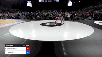 138 lbs Cons 64 #2 - Hudson Hackbarth, OK vs Talan Hubbard, NY