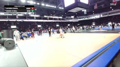 126 lbs Cons. Round 7 - Jayden Chupa, Auburn Mountainview vs Derek O`Dell, Richland