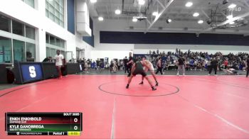 150 lbs Cons. Round 7 - Kyle DaNobrega, South Torrance vs Enkh Enkhbold, Diamond Bar