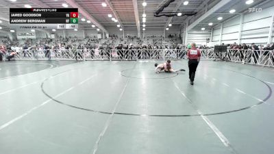 126 lbs Consi Of 32 #1 - Jared Goodson, VA vs Andrew Bergman, NY