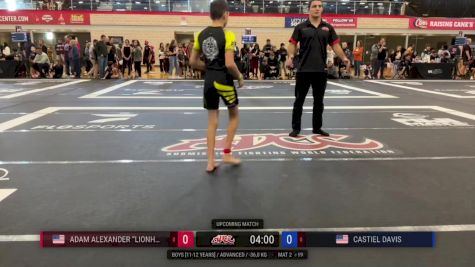 Castiel Davis vs Adam Alexander "LionHeart" Rodri 2024 ADCC Austin Open