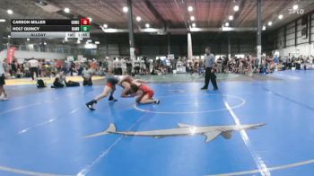 126 lbs Allday - Holt Quincy, RALEIGH AREA WOLFPACK BLACK vs Carson Miller, GREAT NECK WRESTLING CLUB