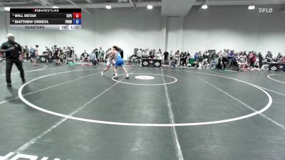 60 lbs Quarters - Will Detar, Team Pennsylvania vs Matthew Orbeta, Poway High School Wrestling