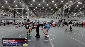 145 lbs Round 7 (8 Team) - Dakota Dengler, D3 Training Center vs Danielle Kesselman, Headhunters WC