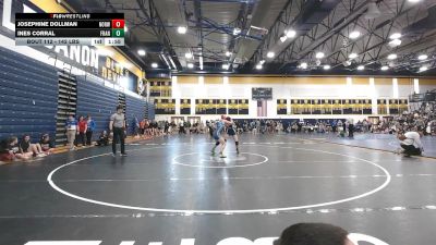 142 lbs Round Of 16 - Josephine Dollman, Norwin vs Ines Corral, Franklin Regional