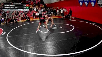 133 lbs Champ. Round 1 - Karter Gilliland, Plum Hs vs Connor Neff, Fox Chapel Area Hs