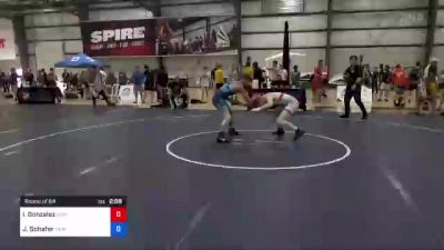 57 kg Round Of 64 - Israel Gonzalez, Utah vs Jace Schafer, New York