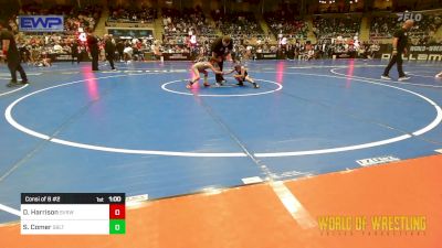 58 lbs Consi Of 8 #2 - Deaglan Harrison, Steel Valley Renegades vs Sawyer Comer, Sebolt Wrestling Academy