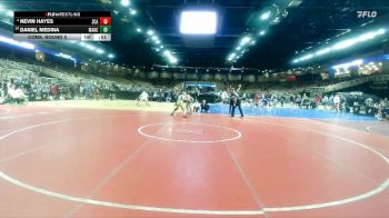 144 lbs Cons. Round 5 - Daniel Medina, Mater Academy vs Nevin Hayes, Zephyrhills Christian