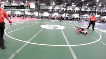 118 lbs Round Of 32 - Vincent Orandello, MacArthur vs Colin Logalbo, Little Falls