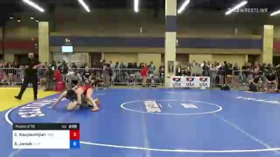 57 kg Round Of 32 - Charlotte Kouyoumtjian, Twin Cities Regional Training Center vs Alexis Janiak, SPAR Wrestling Academy