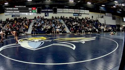 141 lbs Cons. Round 2 - Jordon Oehme, Sioux Falls vs Alyeus Craig, St. Cloud State