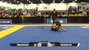 Lara Oliveira Silva vs Gianna Sofia Padua 2025 World IBJJF Jiu-Jitsu No-Gi Championship
