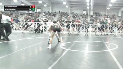 113 lbs Round Of 64 - Jayden Sousa, RI vs Vito Farano, NM