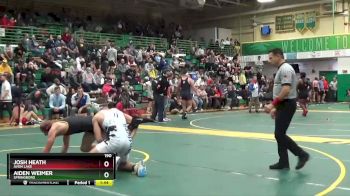 190 lbs Champ. Round 2 - Aiden Weimer, SPRINGBORO vs Josh Heath, AVON LAKE