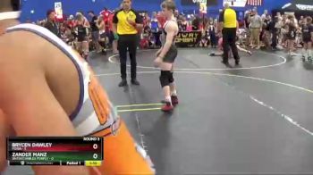 85 lbs Round 3 (6 Team) - Liam Collins, POWA vs Elijah Castonon, Untouchables Purple