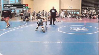 85 lbs Rr Rnd 8 - Kevin Wojcik, Gentile Trained - MSE vs Logan Caravaggio, DoughBoy WC - MSE