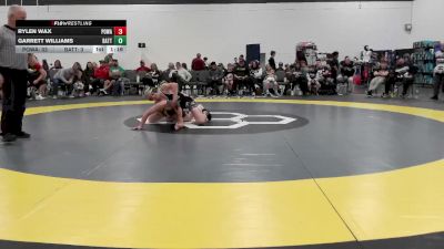 105 lbs Round 4 (6 Team) - Rylen Wax, POWA vs Garrett Williams, Team Batty