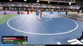 5A - 138 lbs Semifinal - Alicen Dillard, Azle vs Sierra Snodgrass, Georgetown