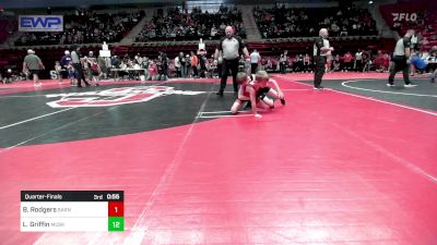 66 lbs Quarterfinal - Quade Neafus, Raw Wrestling Club vs Grayson Schultz, Oklahoma Phantom Wrestling Club(OPWC)