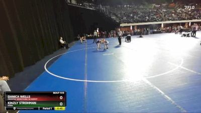 56 lbs Round 5 - Kinzly Strohman, Iowa vs Danica Wells, Pack732 Wrestling Academy