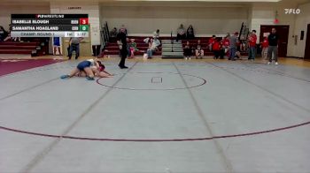 114 lbs Champ. Round 1 - Isabelle Slough, Buena vs Samantha Hoagland, Cienega
