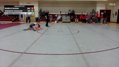114 lbs Champ. Round 1 - Isabelle Slough, Buena vs Samantha Hoagland, Cienega