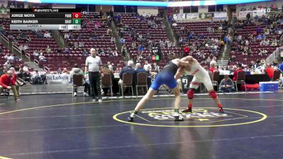 160 lbs Consi 2 - Jorge Moya, Parkland vs Keith Barker, Southern Lehigh