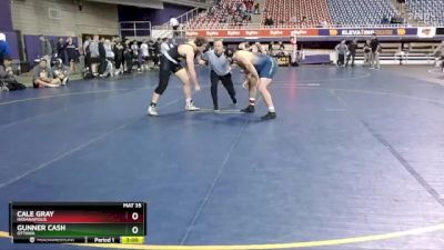 285 lbs 3rd Place Match - Cale Gray, Indianapolis vs Gunner Cash, Ottawa