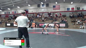 133 lbs Cons. Round 1 - Tommy Frezza, Central Missouri vs Ryan Wehner, Lake Erie