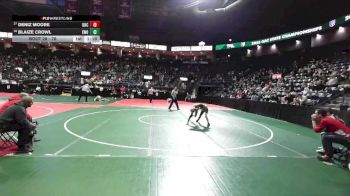 78 lbs Champ. Round 1 - Deniz Moore, OHCA vs Blaize Crowl, EWO3