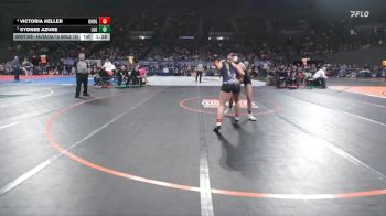 4A/3A/2A/1A Girls 125 Semifinal - Sydnee Azure, La Grande Girls vs Victoria Keller, Oakridge Girls