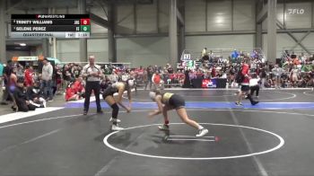 105 lbs Quarterfinal - Selene Perez, Falcon Empire vs Trinity Williams, Jaguar