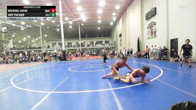 140 lbs Rr Rnd 2 - Michael Good, Nazareth - HSAm vs Jeff Fecher, La Salle College - HSAm