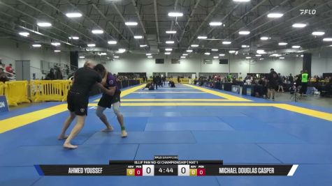 Michael Douglas Casper vs Ahmed Youssef 2026 Pan IBJJF Jiu-Jitsu No-Gi Championship