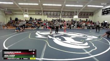 120 lbs Cons. Round 3 - Heidi Haskie, Page High School vs Nannabah Haskan, Monument Valley