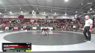 125 lbs Champ. Round 2 - Nathan Smith, Indianapolis vs Jacob Sombronski, Seton Hill