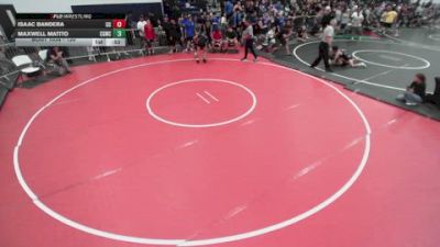 120 lbs Champ. Round 1 - Isaac Bandera, Centennial Corona vs Maxwell Matito, Cal Grapplers Wrestling Club
