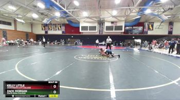 174 lbs Quarterfinal - Kelly Little, Sacramento City College vs Zack Morgan, Santa Rosa College