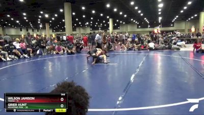 144 lbs Quarters & 3rd Wb (32 Team) - Wilson Jamison, TNAAU vs Grier Hunt, Assassins Pink