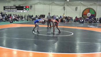 141 lbs Semifinal - Casper Caizzo, Ohio Northern vs Skyler Hickman, Washington & Lee