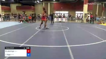 72 kg Consi Of 8 #1 - Breanna Denise Jennings, Texas vs India Page, Barons Women's Wrestling Club